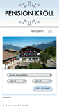 Mobile Screenshot of pension-kroell.at